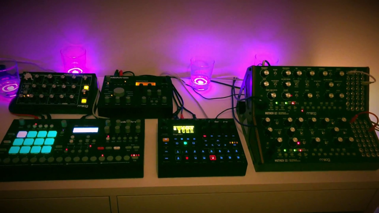 #1 Live performance | Digitakt | Moog Sub 37 | Moog Mother 32 | Korg Kronos | Elektron Analog Rytm