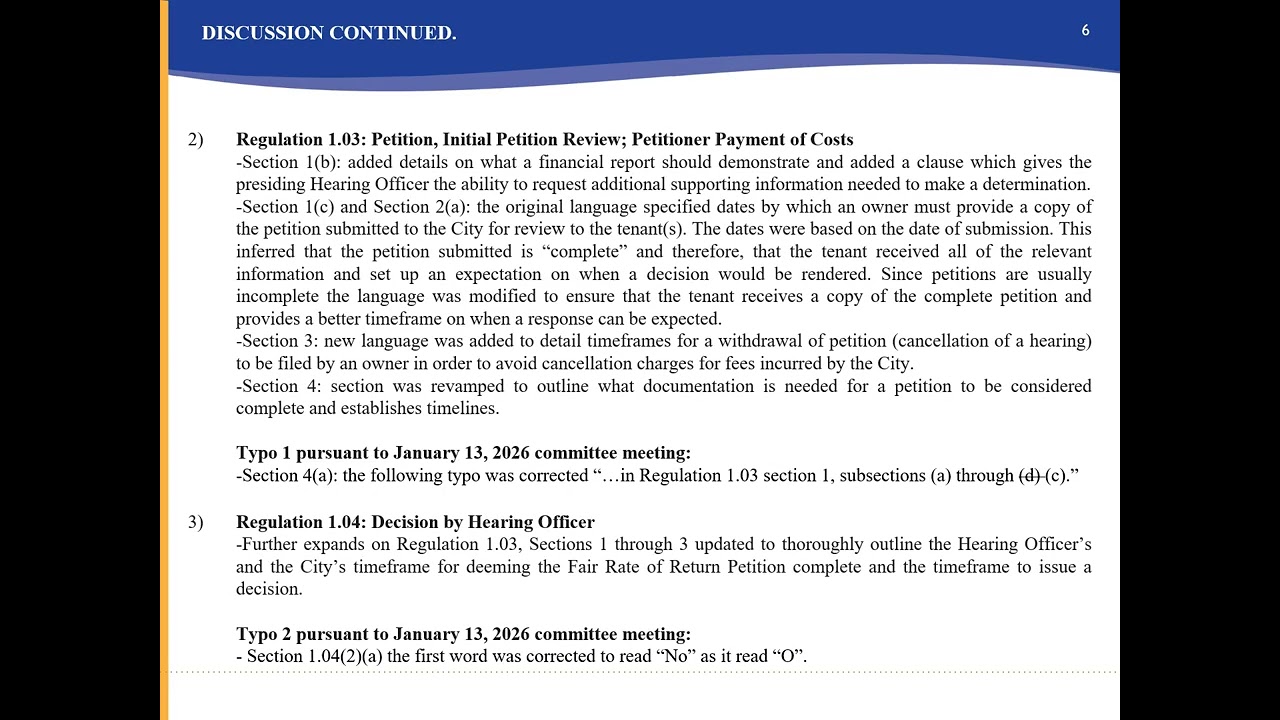 City Council   2 3 2026   Agenda Item N 1   Fair Rate of Return Petition