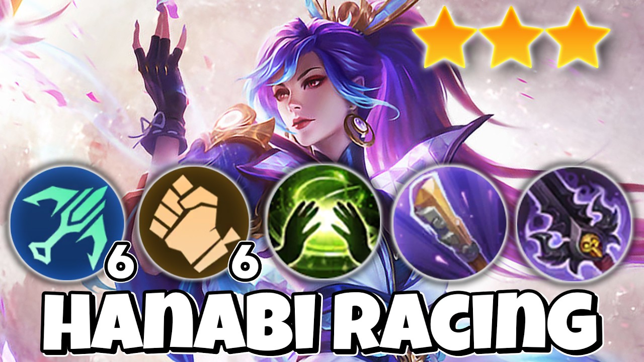 KUAT BANGET WOI!! HANABI BRUISER FULL ATTACK SPEED!! MAGIC CHESS GO GO