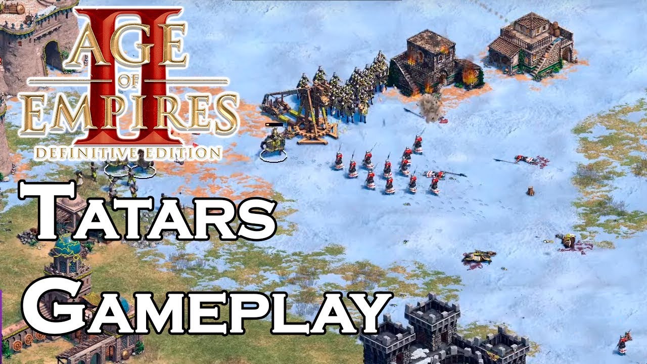 AOE2:DE | Tatars Multiplayer Gameplay