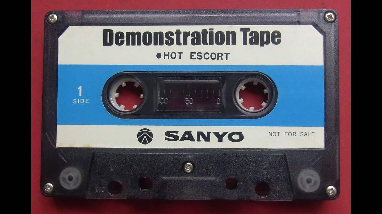 Compact Cassette Demonstration Tape - Sanyo Electric Japan
