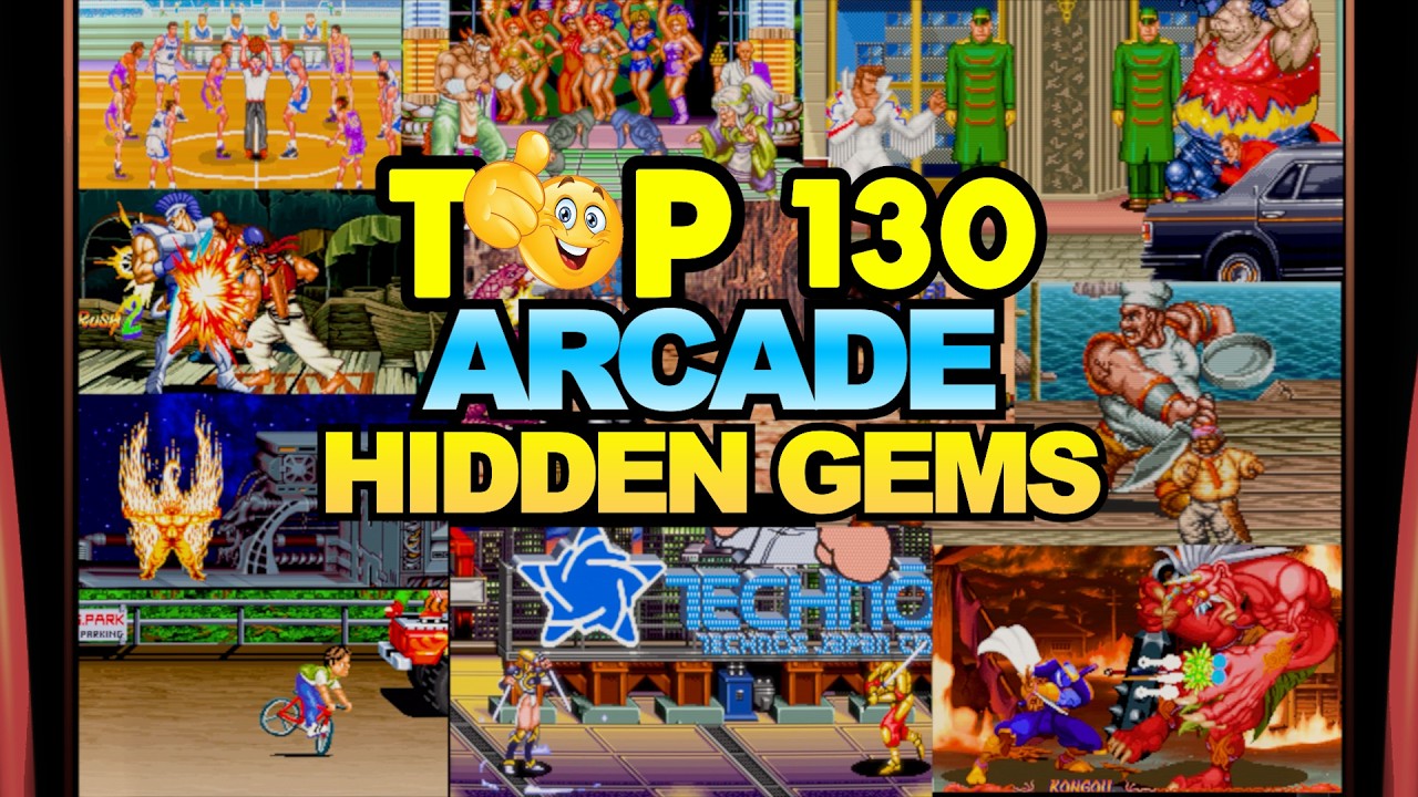 TOP 130 Arcade Games You MUST Play! 💎
