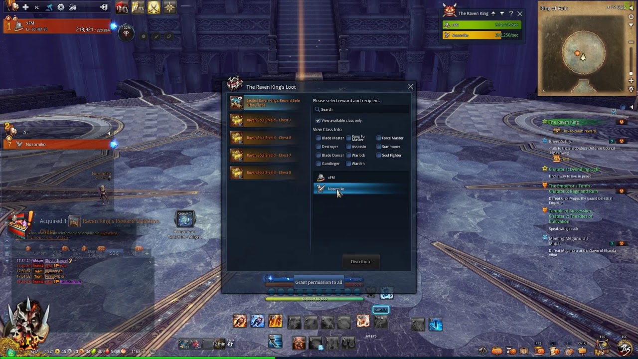 |PC| BNS EU - FM, BD, WAR, BM, SUM Daily/Weekly/Dungeon/Duo Skybreak Spire