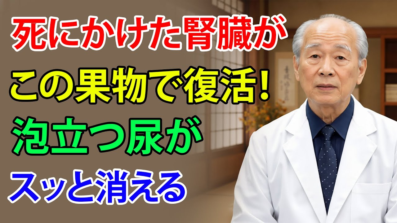 尿に泡=腎臓SOS？これ食べて助かった人が続出！ シニアの健康