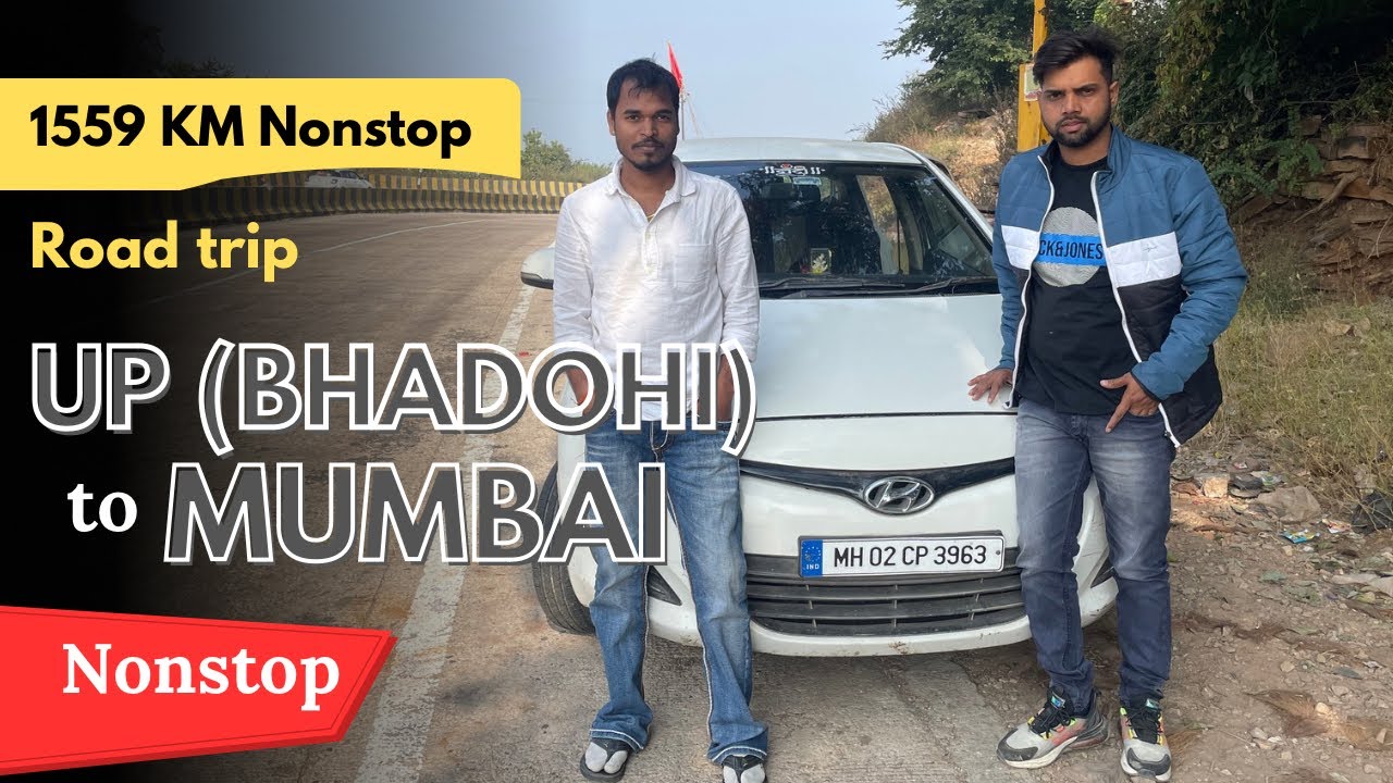 UP to Mumbai by Car - 22 Hour Drive! 1559KM Nonstop Journey via Samruddhi Expressway 