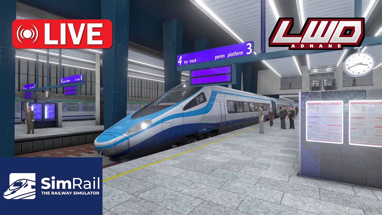 🔴LIVE| SimRail Multiplayer | INT1 | !twitch !discord