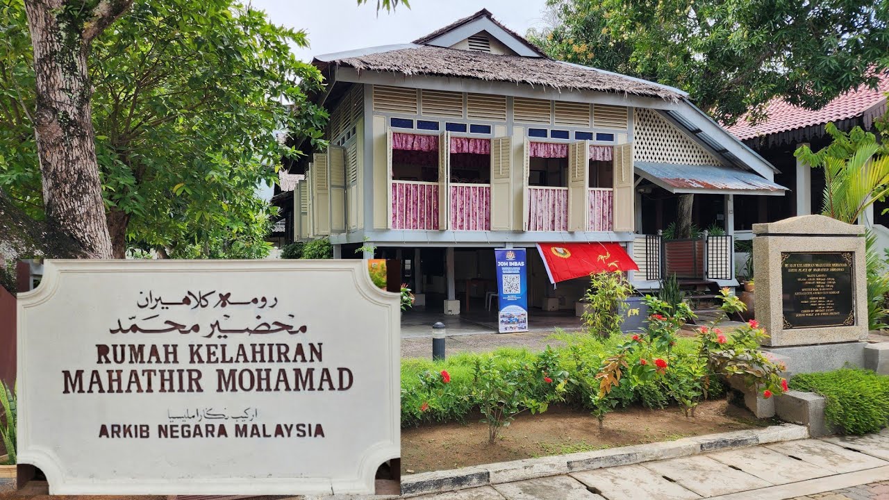 Rumah Kelahiran Tun Mahathir Mohamad House Arkib Negara Malaysia National Archive Alor Setar Kedah