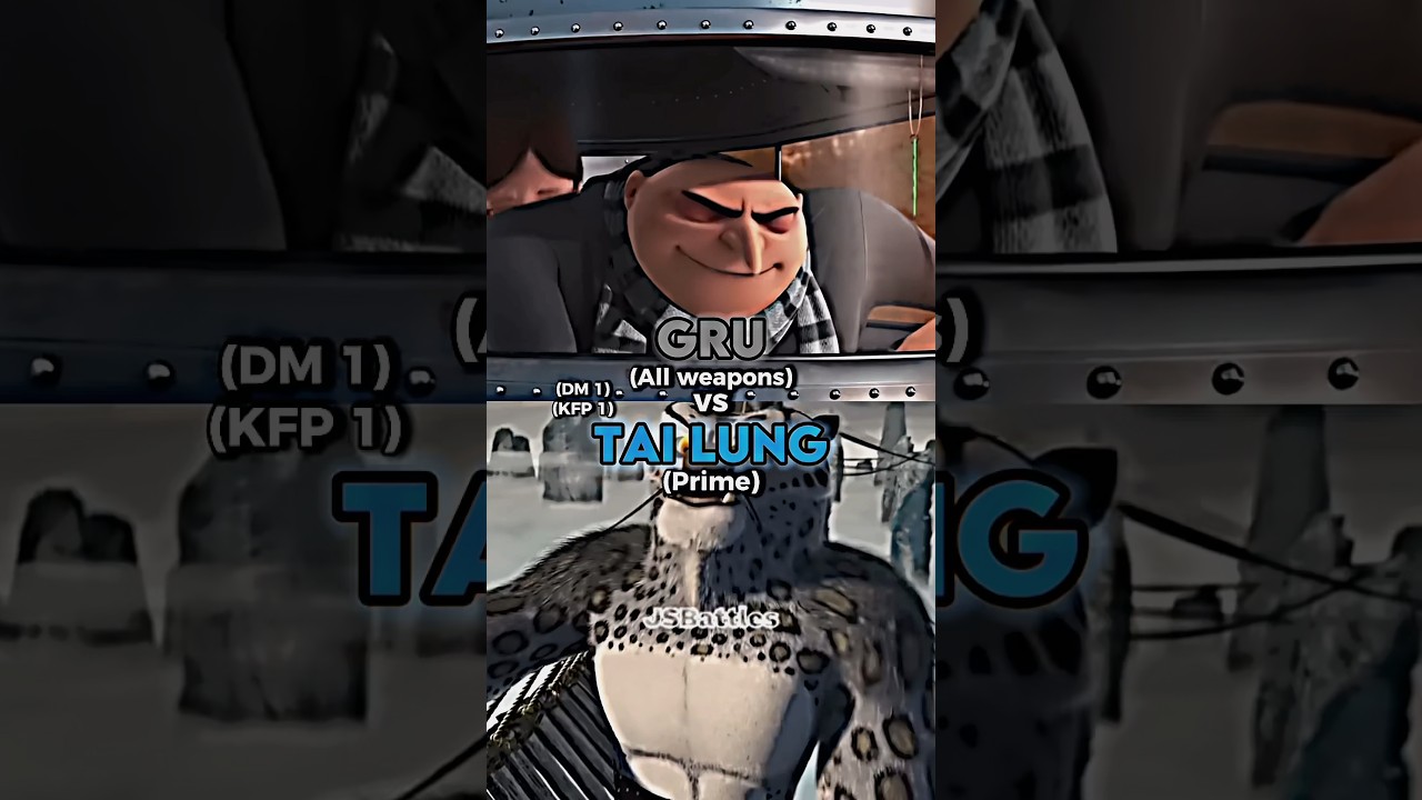 Gru vs Tai Lung