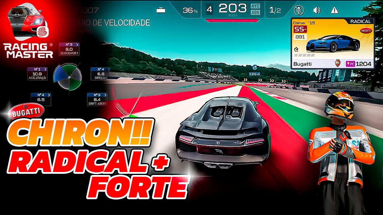 RACING MASTER: CHIRON O RADICAL MAIS FORTE!!!#racingmaster #rm1029