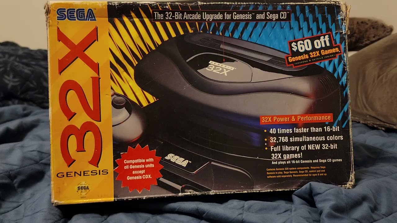 Taking A Look: Sega 32 X System Box