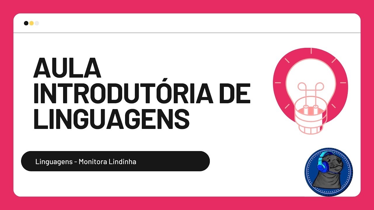 AULA INTRODUTÓRIA | LINGUAGENS ENEM