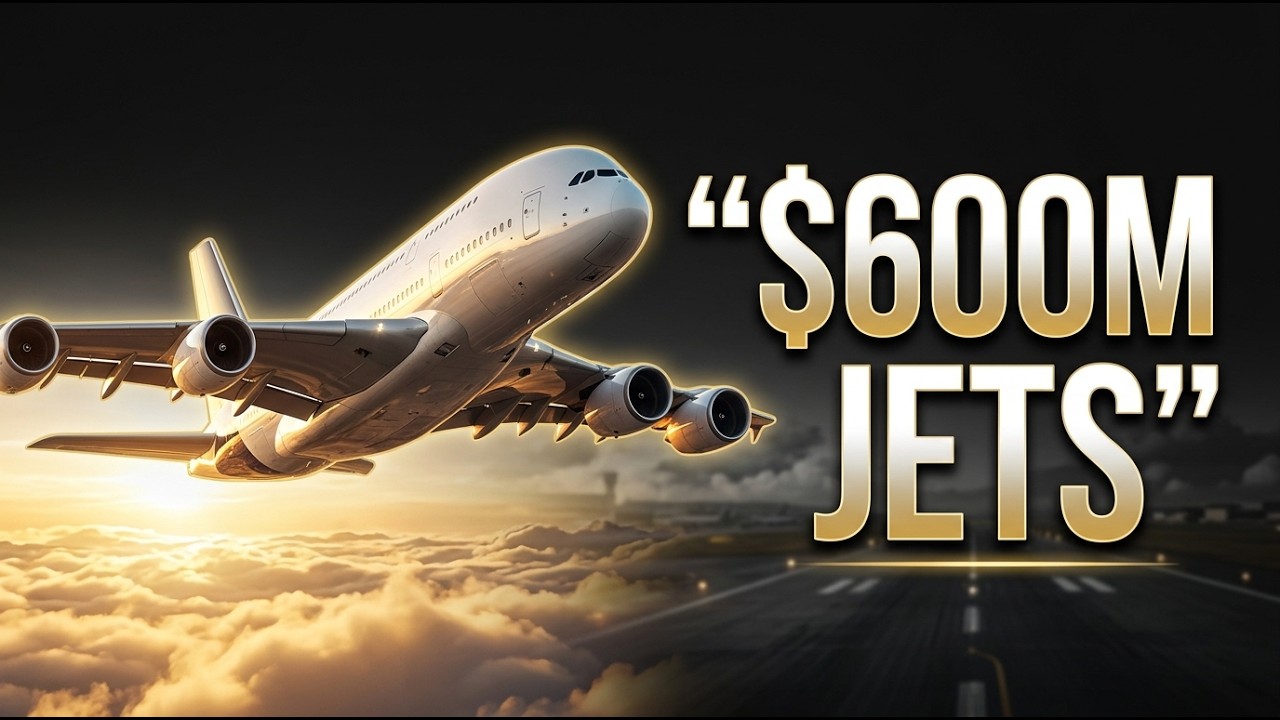 Частные самолеты стоимостью 600 миллионов долларов, которые могут позволить себе только миллиардеры.