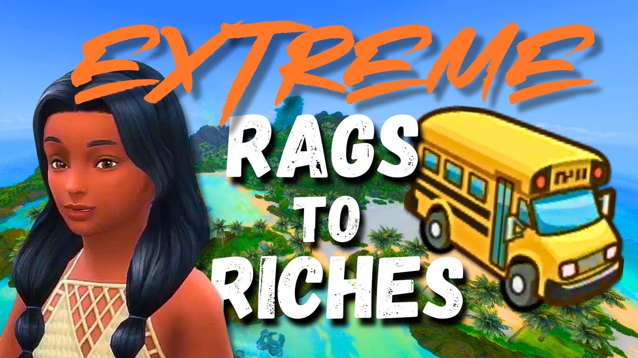 Can A Child Sim SURVIVE While Going To School?! | Extreme Rags to Riches