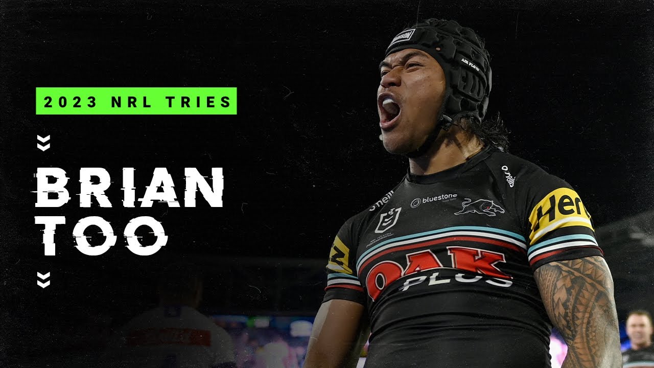 NRL Highlights | Brian To'o's 2023 try-scoring season | NRL