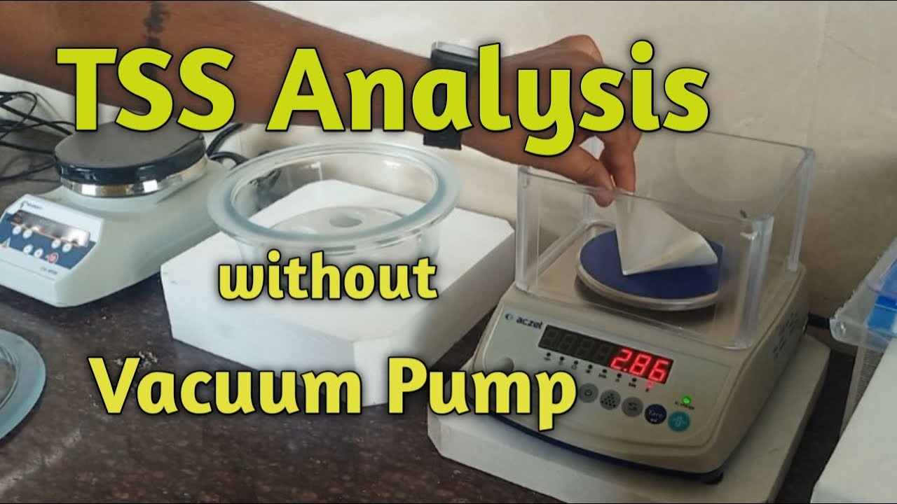 TSS Analysis Procedure, tss testing. tss by gravity.