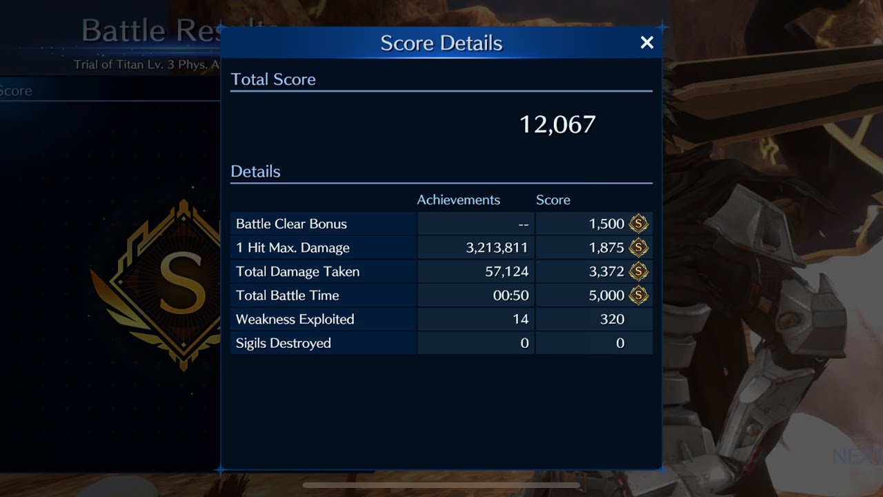 FF7EC- Trial of the summon Fury Stage 3 Titan physical challenge with magic team. -Nemesis