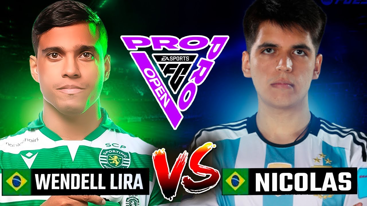 JOGO HISTÓRICO!! WENDELL LIRA X NICOLAS99 FC NO QUALIFY DO EA FC 26!!