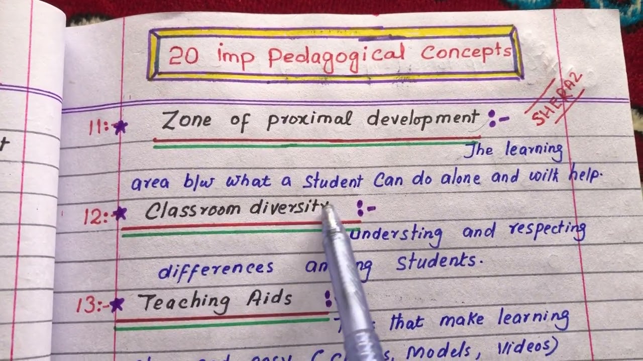 Pedagogy 