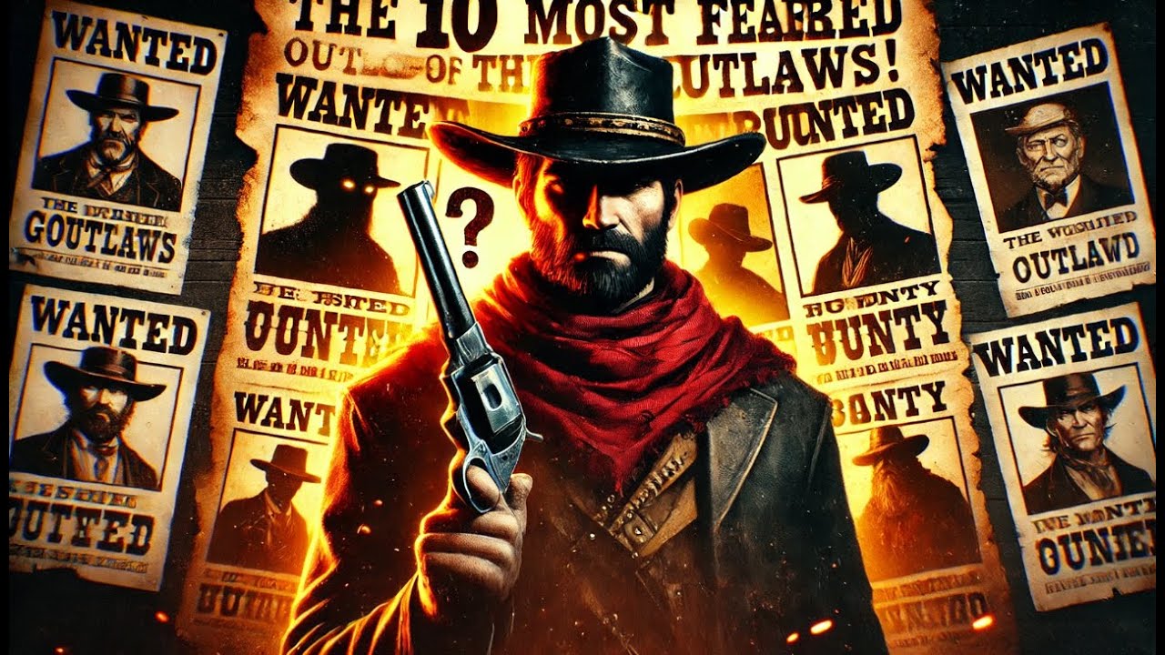 10 OUTLAWS Most DEADLY of the OLD WEST!