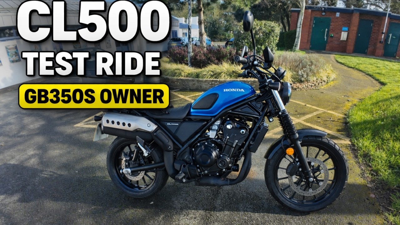 Первый тест-драйв Honda CL500 – как он сравнивается с моим GB350S?