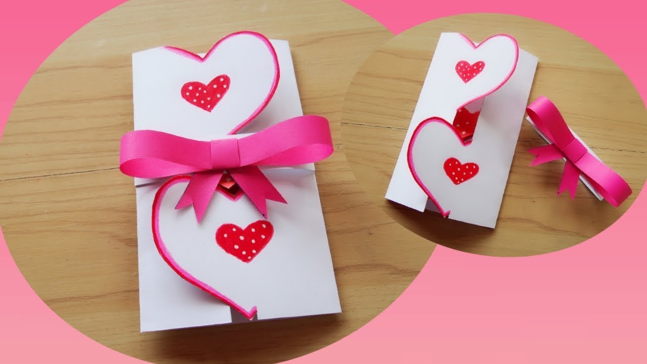 ทำการ์ดวาเลนไทน์น่ารักๆ | DIY || Valentine's Day Gift idea