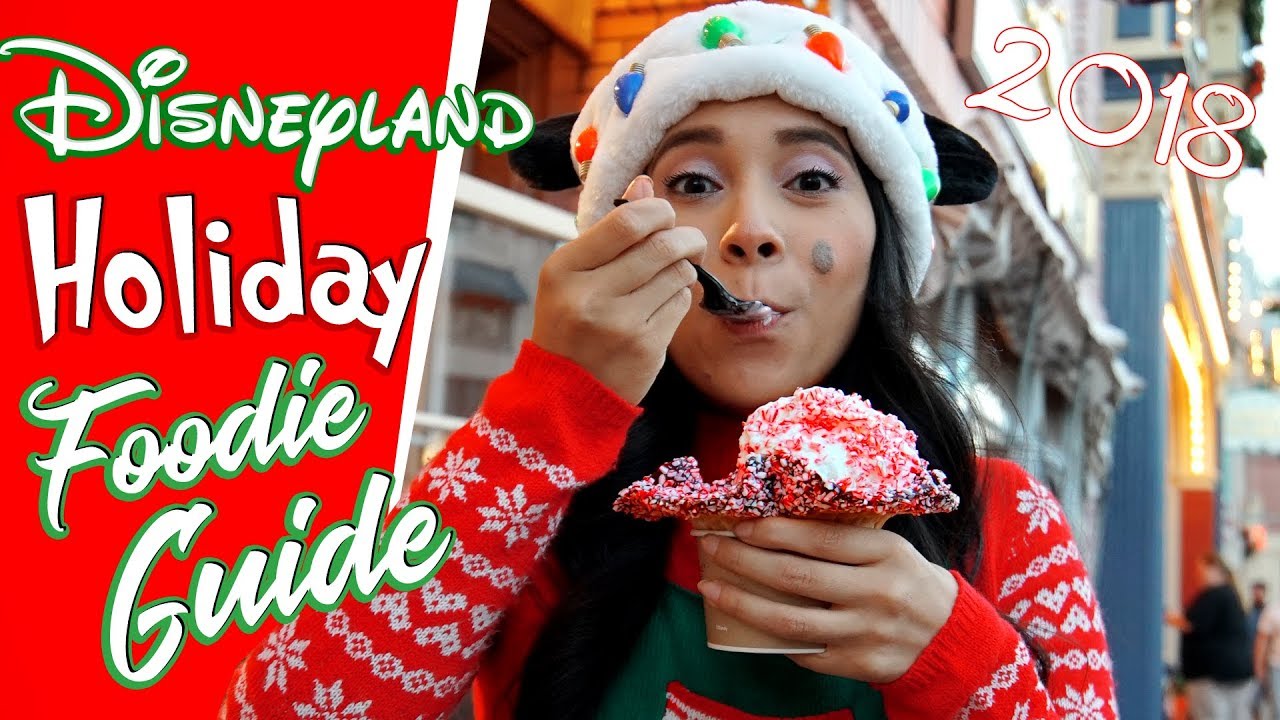 Ultimate Foodie Guide to The HOLIDAYS At Disneyland! 4k