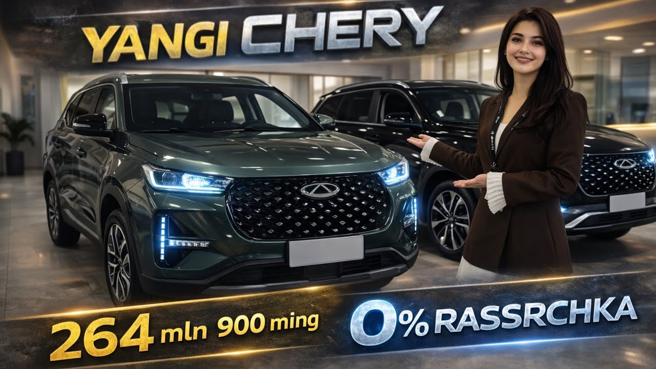 CHERY YANGILANDI 25 mln FOYDA 🔥 0% RASSROCHKA || YANGI CHERY TIGGO 7 PRO TIGGO 8 HYBRID
