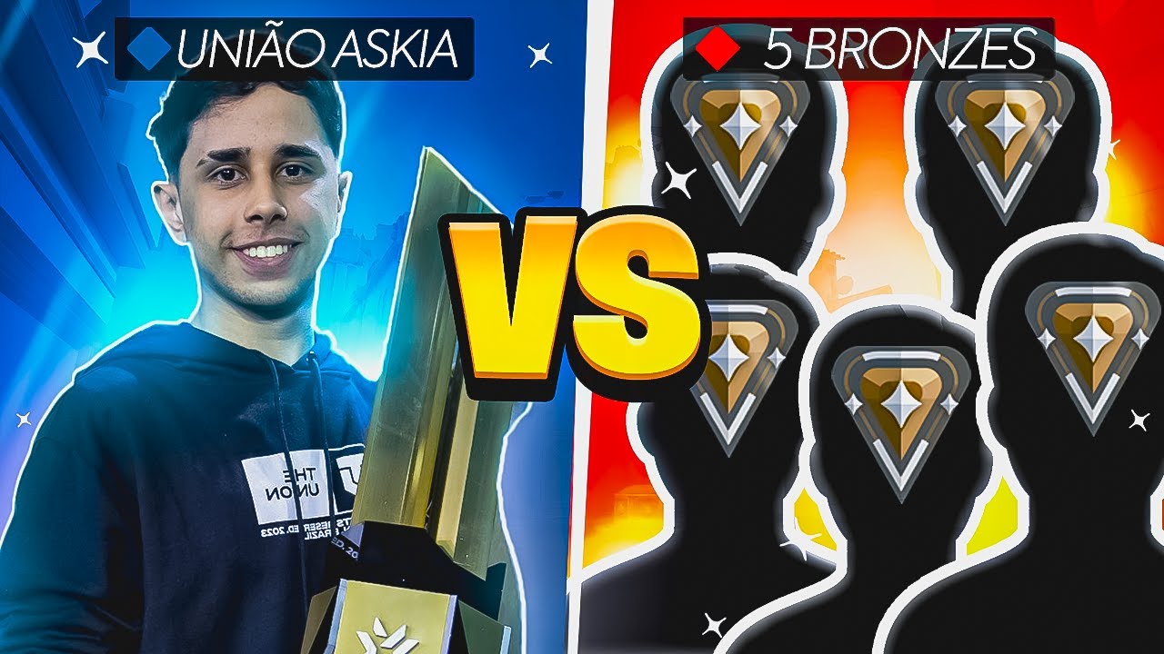 ASKIA vs 5 BRONZES - 1vs5
