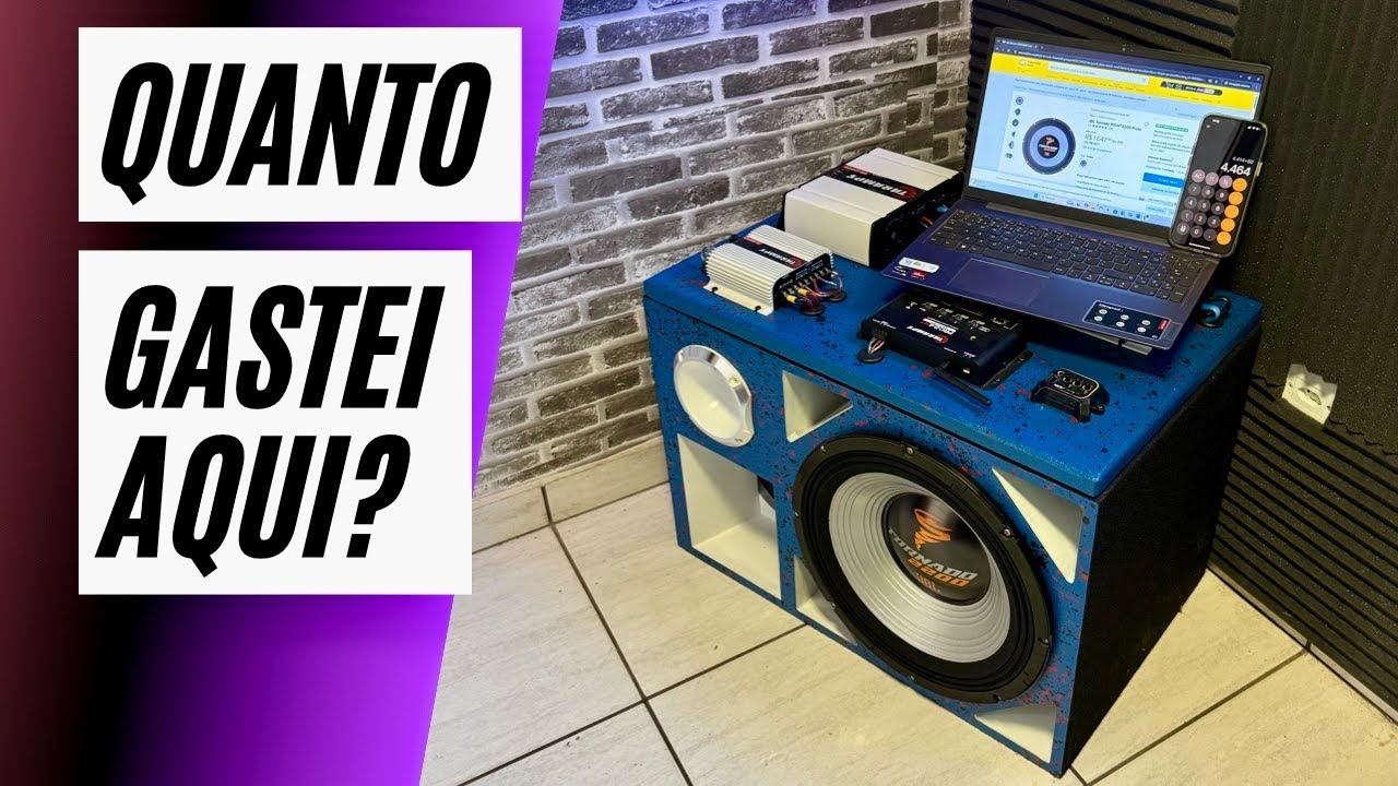 QUANTO GASTA PRA MONTAR O SOM TRIO TORNADO 2200 COMPRANDO TUDO SEPARADO?