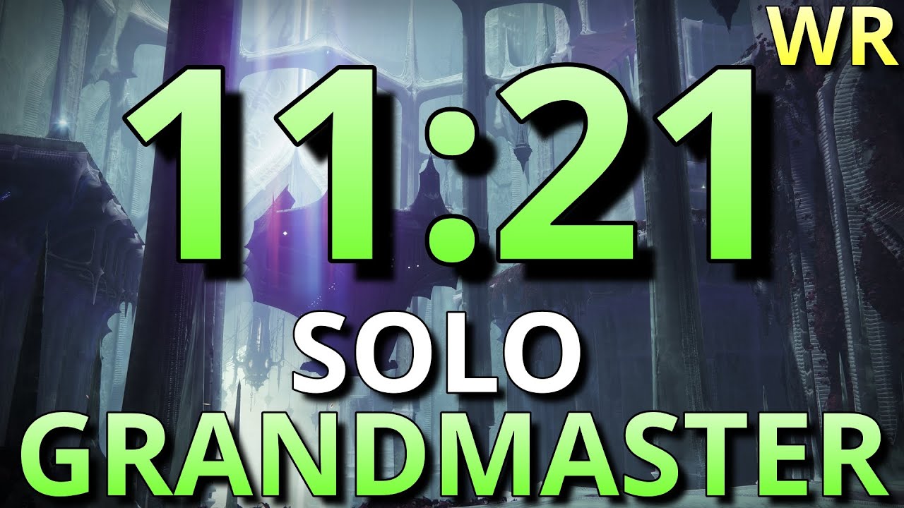 Solo The Lightblade Grandmaster in 11 Minutes! (11:21)