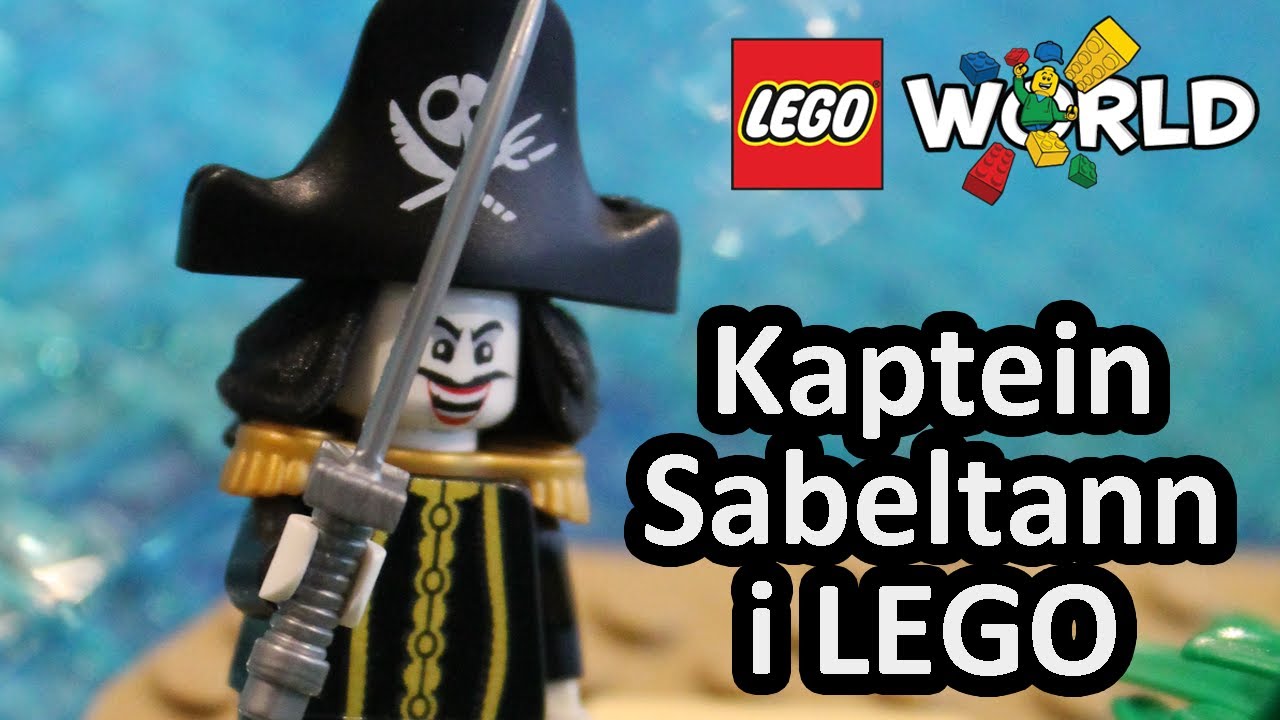 Kaptein Sabeltann i LEGO® på LEGO® World København 2019
