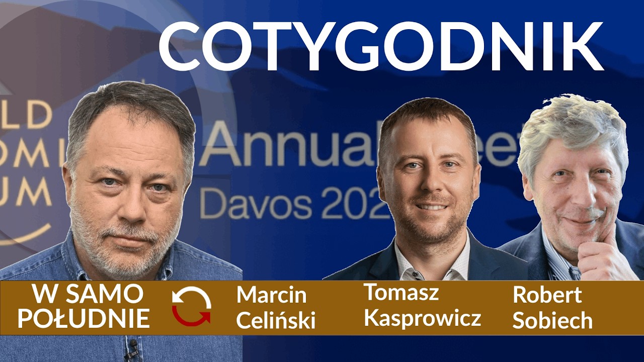 Trump - Rada Pokoju - Davos - Marcin Celiński - Tomasz Kasprowicz - Robert Sobiech REPLAY