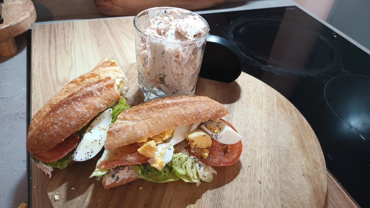 Sandwich dieppois( au thon) meilleur que chez Paul