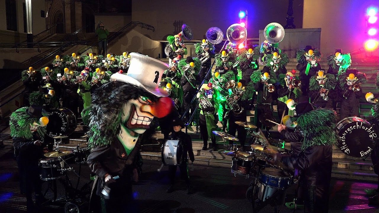 Guggemuusig Horburgschlurbi bei Benefizkonzert in Basel