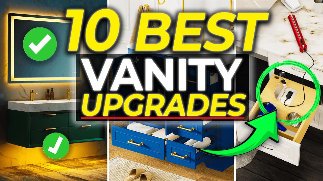 10 Bathroom Vanity Upgrades You NEED to Add NOW