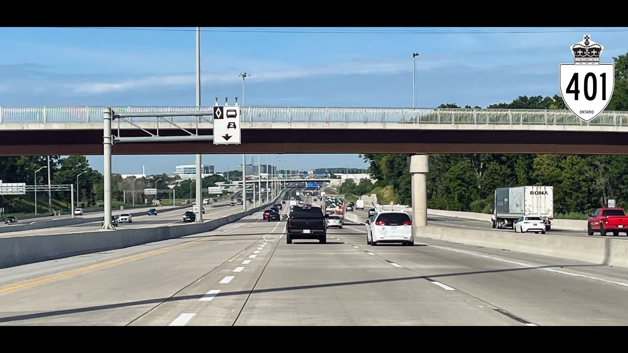 [2023/44] Highway 401 - Milton to Toronto, Ontario - Expansion Project Completion Update