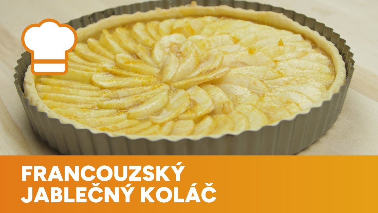 Francouzký jablečný koláč