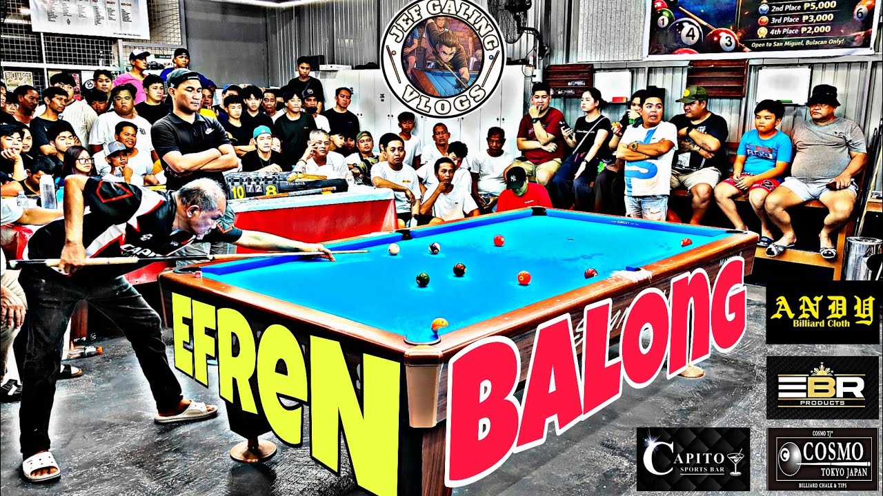 Efren Reyes 🆚 BaLonG Race 19