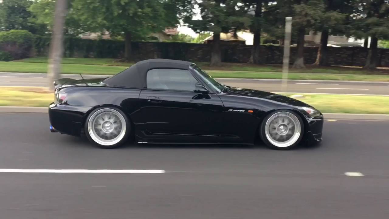 S2000  AP2 SOS Supercharged Stance Crusing on AirCups S2K Pt2