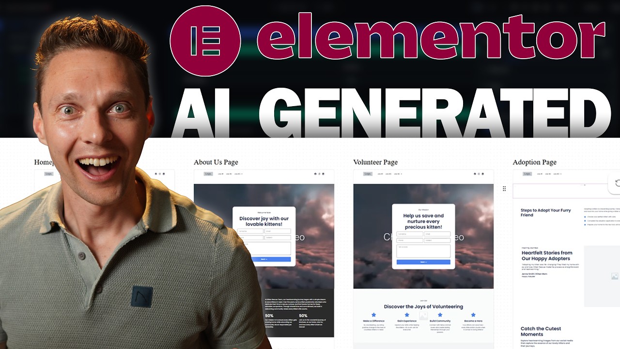 СОВЕРШЕННО НОВЫЙ Elementor AI Site Planner БЕСПЛАТНО - Честный обзор