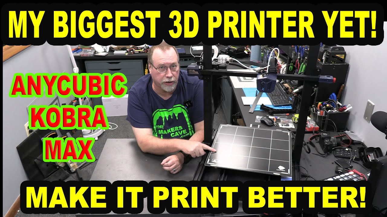 Anycubic Kobra Max - Improve Printing
