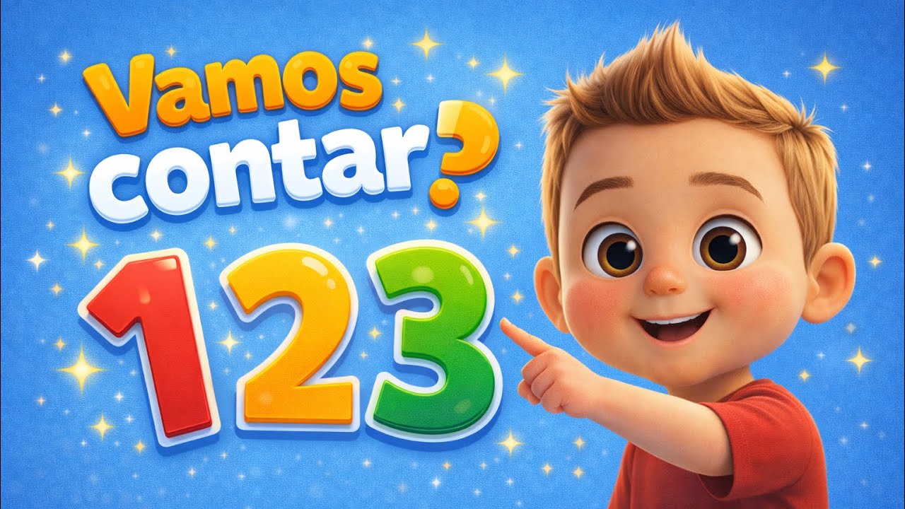 Aprendendo a Contar | 1 a 10 | Música Infantil | Cantinho do Davi 