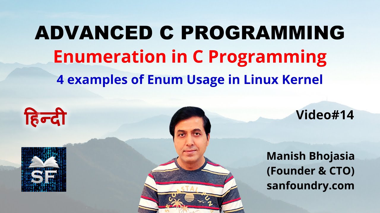 Enum (Enumeration) in C Language | Hindi | Sanfoundry