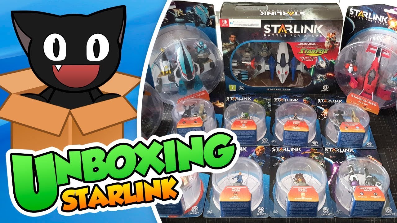 &iexcl;Mega Unboxing con TODO - Unboxing Starlink Battle For Atlas (Switch) DSimphony