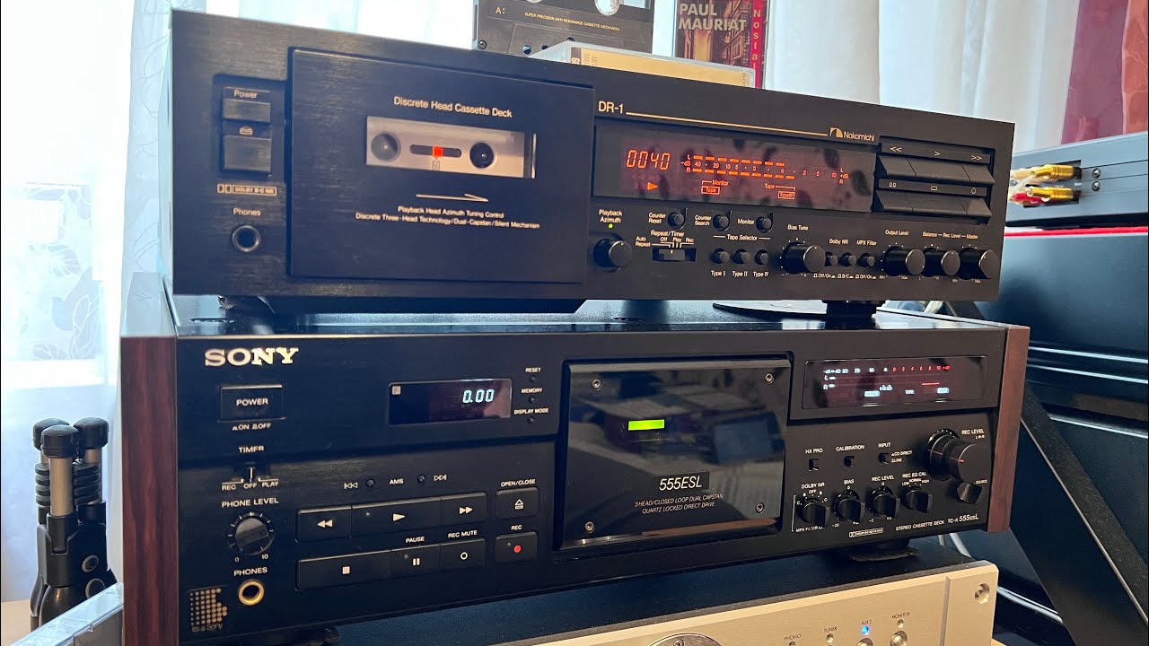 Познается в сравнении. Nakamichi DR-1 против Sony TC-K555esL и Telefunken TC-750 против всех!