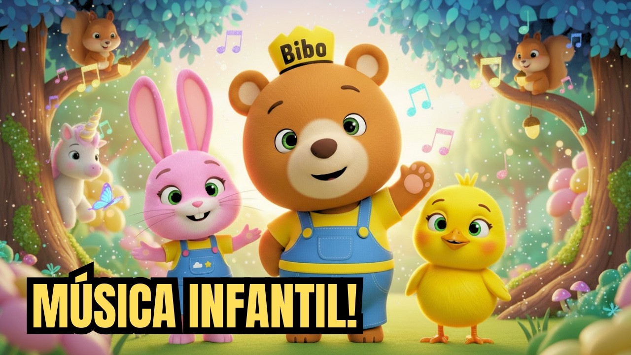 Bibo, Pipa e Lulu 🐻🐰🐥 | Música Infantil Educativa | Animação