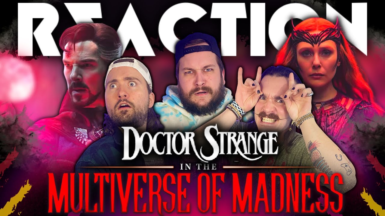 Doctor Strange in the Multiverse of Madness | Official Trailer REACTION!!