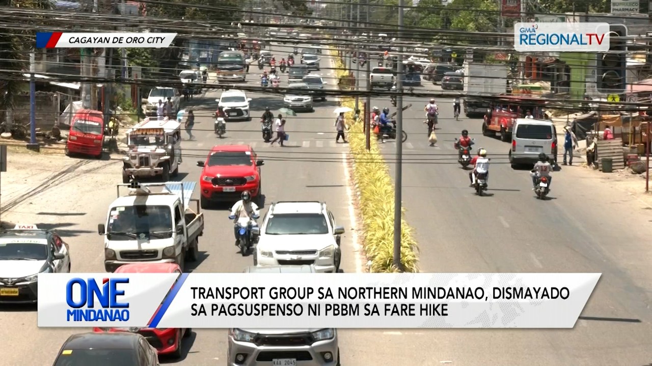 Transport group, dismayado sa pagsuspenso ni PBBM sa fare hike | One Mindanao