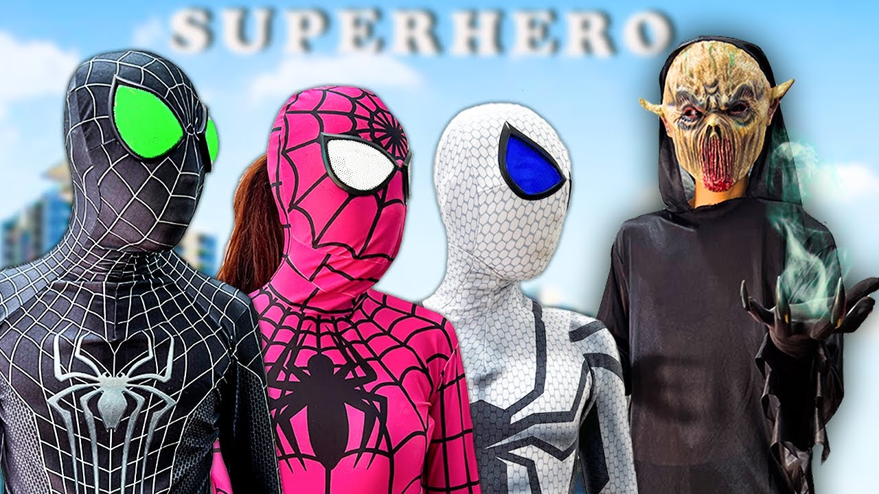 Superheroes VS Aliens | The Return of White Hero ( Special Action Movie ) - Bunny Life