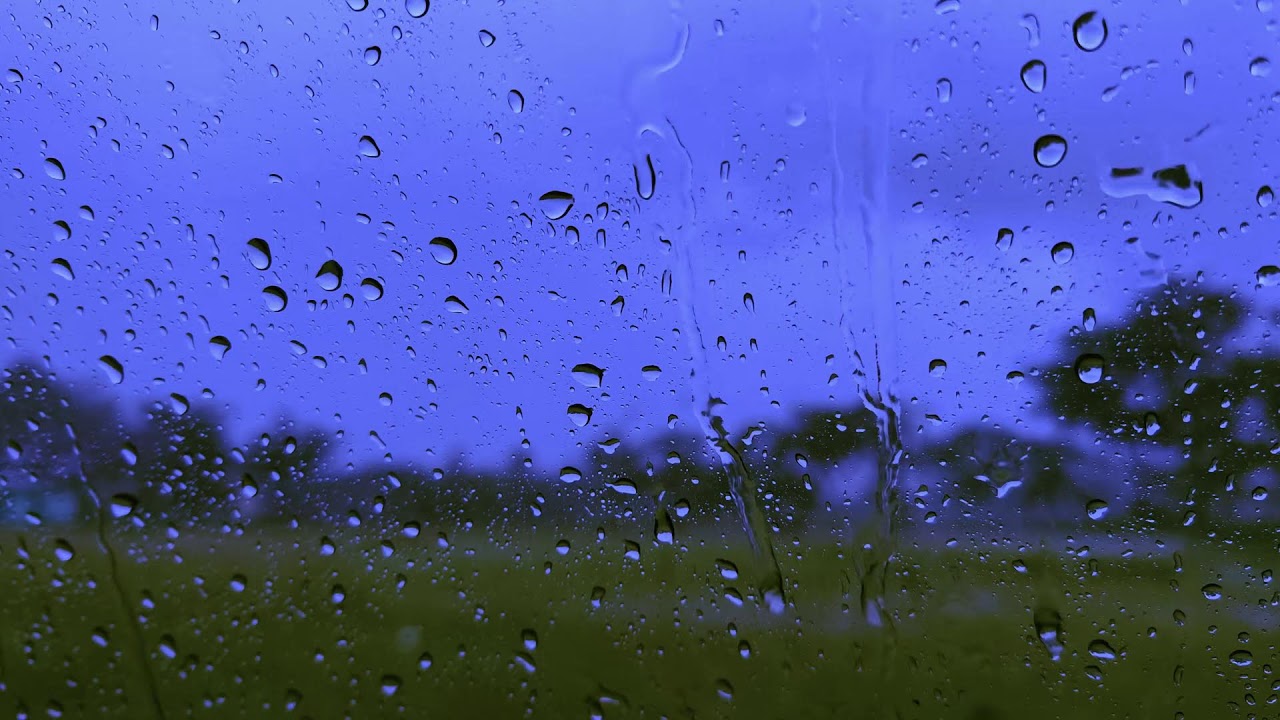 Rain Sounds & Rain On Window with for Deep Sleep 🌩️ Nonstop Relaxing Rain for Sleep & Focus